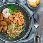Chicken Gyros mit Drillinge