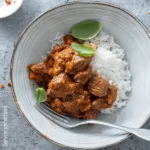 Rindergulasch mit Basmatireis