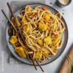 Hähnchen Asianudeln