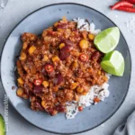 Chili con Carne mit Reis