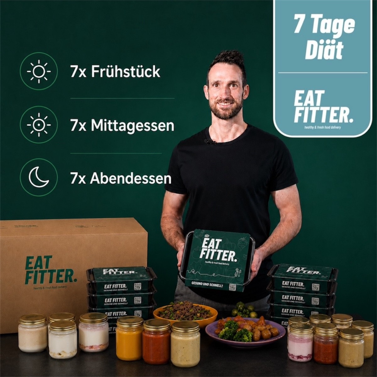 Gericht-Box: 7 Tage - Diät