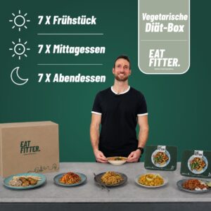 vegetarische Diät-Box