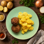 Frikadellen Rind/Schwein mit Kartoffelsalat